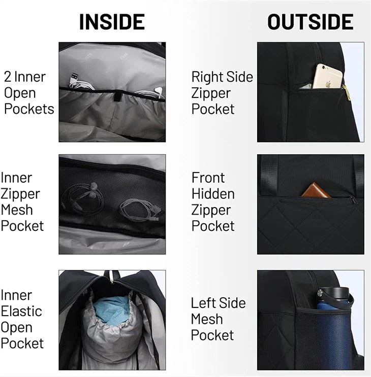 Women's Fitness Travel Bag