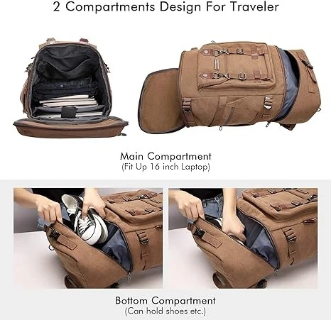 Extra Large Backpack With USB