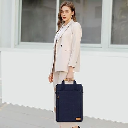 Vertical Computer Bag Compatible With MacBook